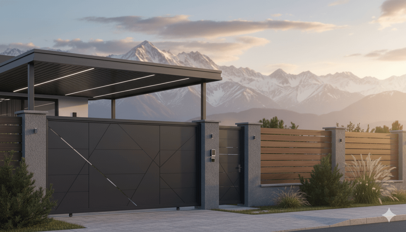 HALYKSTROY - Ворота, заборы и навесы в Алматы